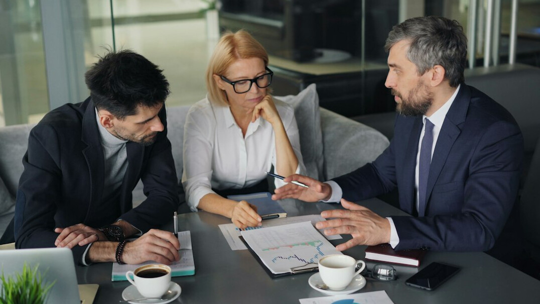 business team meeting
