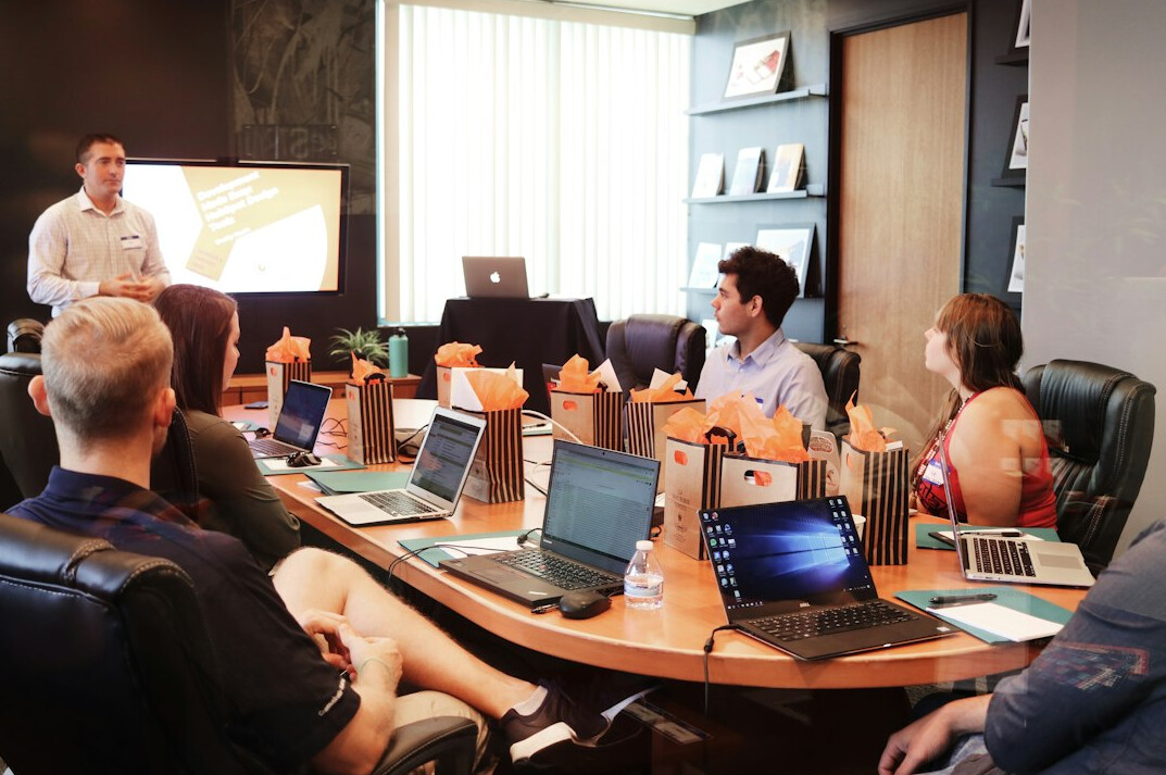 corporate it team meeting